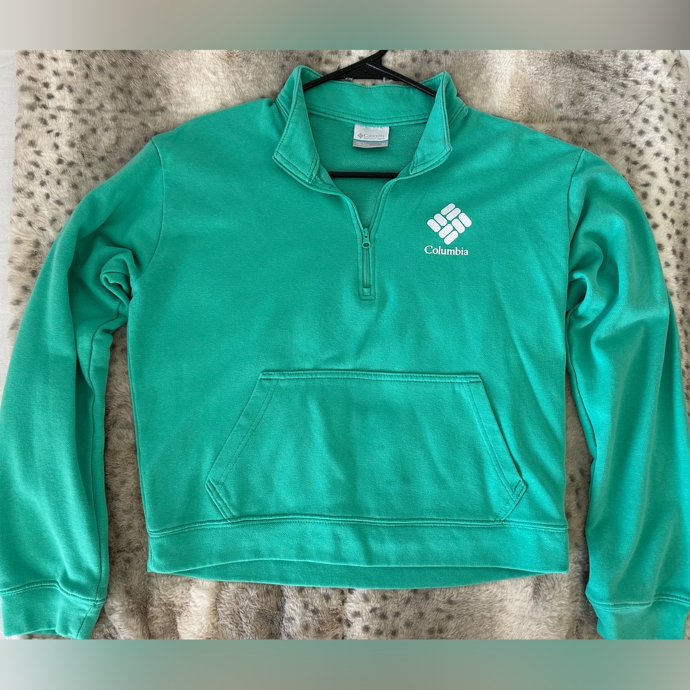 Columbia Quarter Zip Sweater